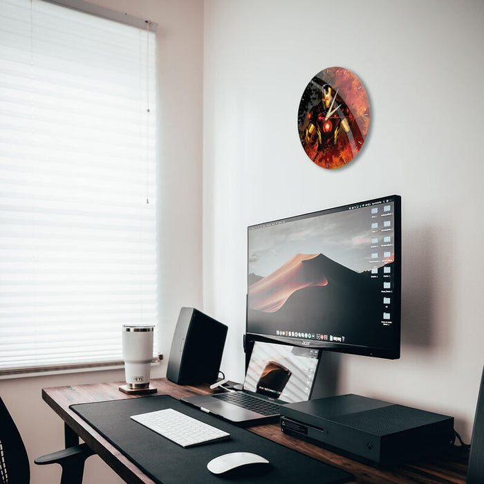 Marvel Iron Man wall clock-2