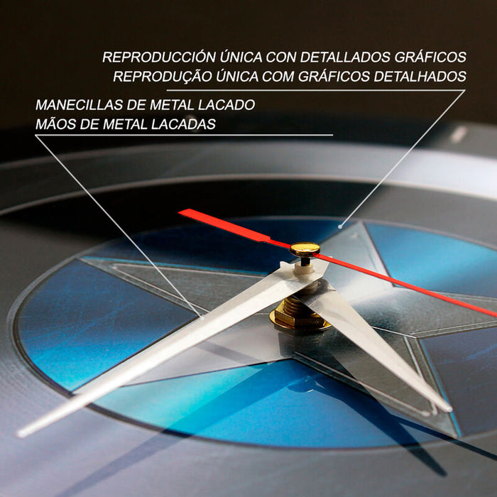 Marvel Captain America wall clock-2