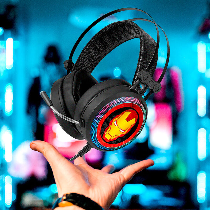 Marvel Iron Man Gaming headphones-2