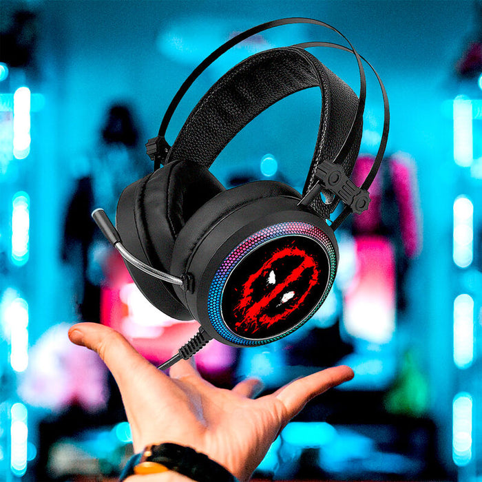 Marvel Deadpool Gaming headphones-2
