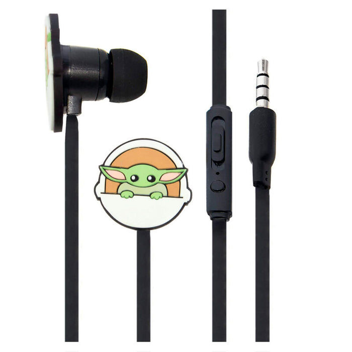 Star Wars Mandalorian Baby Yoda earphones-3