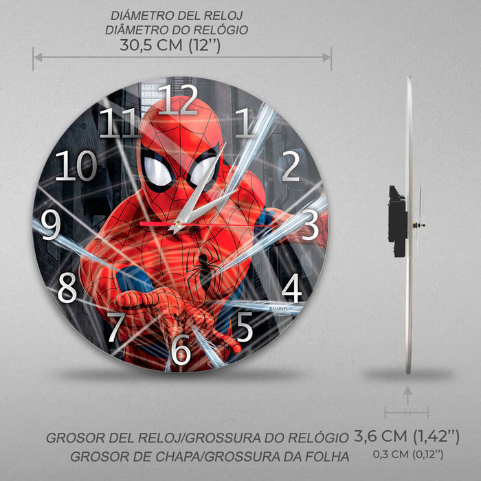 Marvel Spiderman wall clock-3