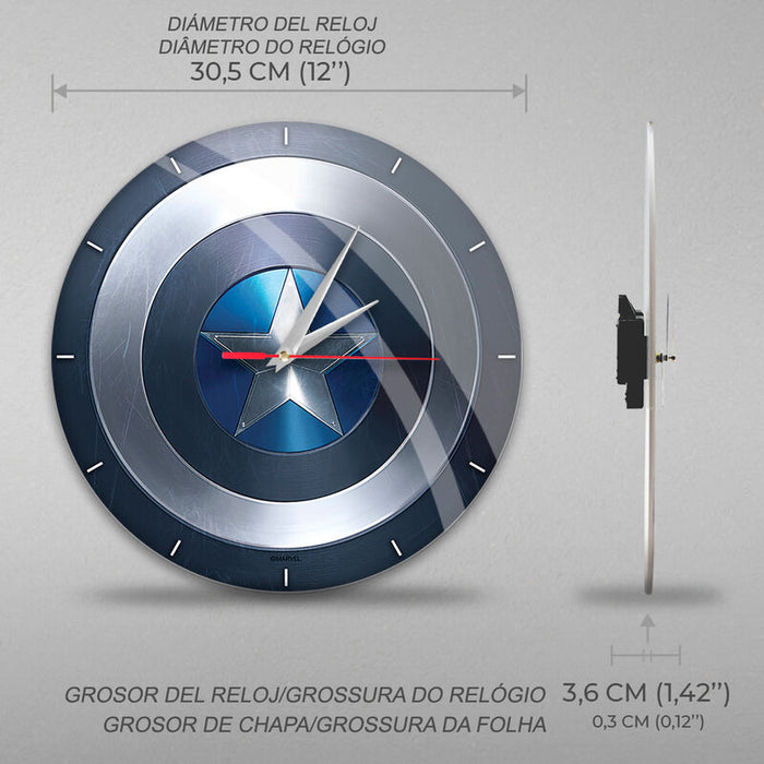 Marvel Captain America wall clock-3
