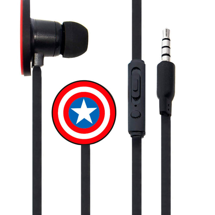Marvel Captain America earphones-1