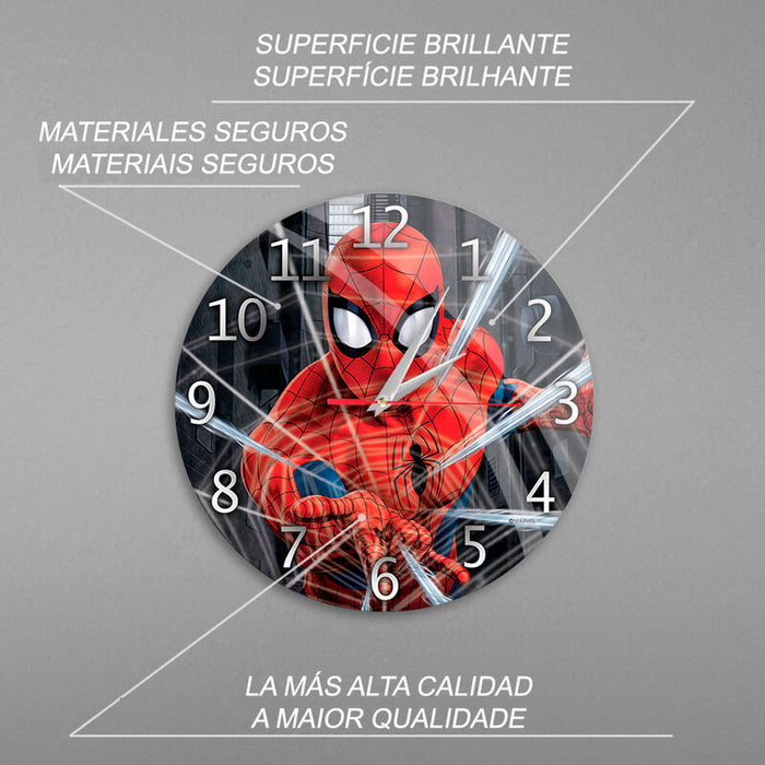 Marvel Spiderman wall clock-4