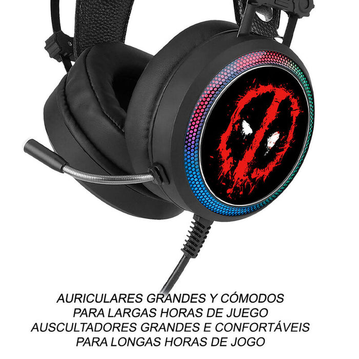 Marvel Deadpool Gaming headphones-5