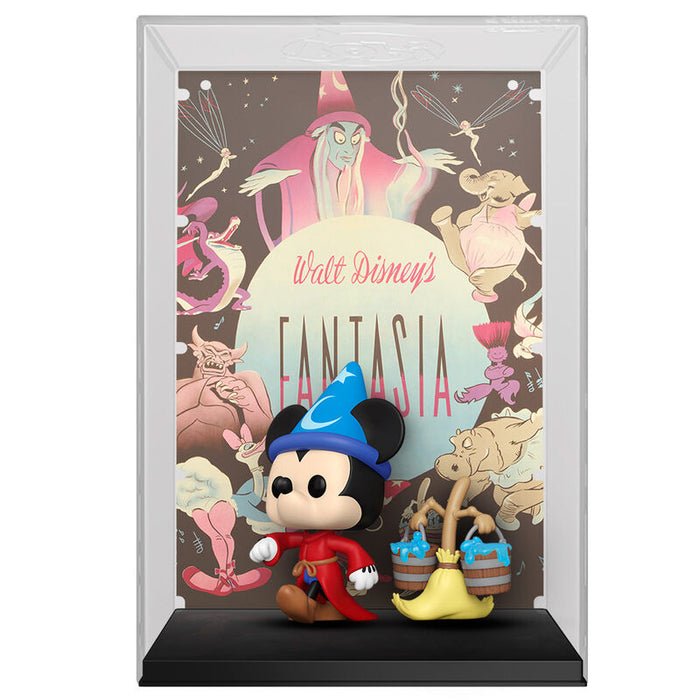 POP figure Movie Poster Disney 100th Fantasia Sorcerer s Apprentice Mickey-1