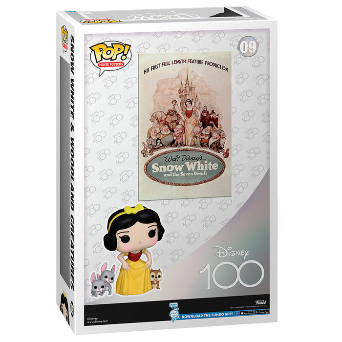 POP figure Movie Poster Disney 100th Snow White & Woodland Creatures-2