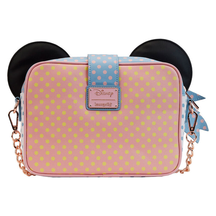 Loungefly Disney Minnie Mouse Pastel Polka Dot Crossbody bag-1
