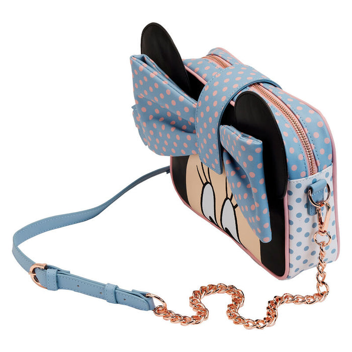 Loungefly Disney Minnie Mouse Pastel Polka Dot Crossbody bag-3