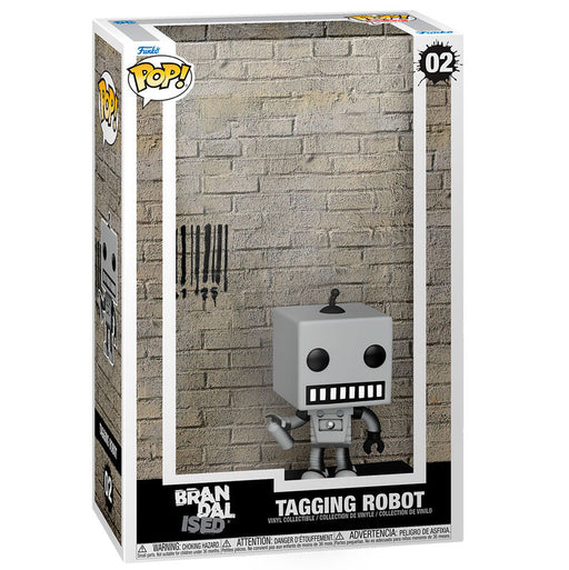 POP figure Art Cover Brandalised Tagging Robot-1