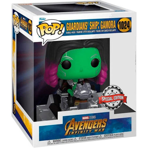 POP figure Marvel Avengers Infinity War Guardians Ship Gamora Exclusive-0