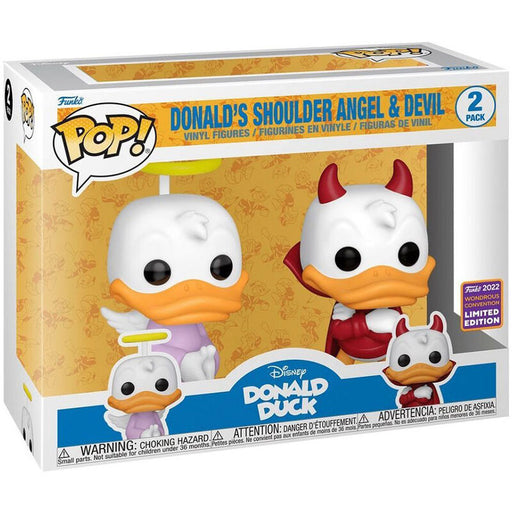 POP pack 2 Disney Donald Duck - Donald Angel & Devil Exclusive-0