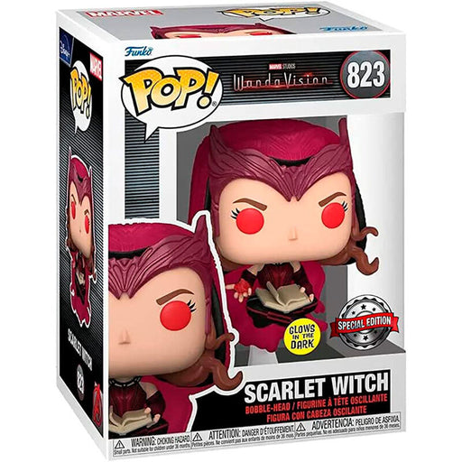 POP figure Marvel Wanda Vision Scarlet Witch Exclusive-0