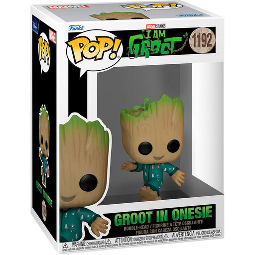 POP figure Marvel I am Groot - Groot in Onesie-0