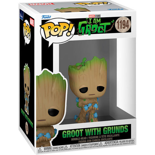 POP figure Marvel I am Groot - Groot with Grunds-0