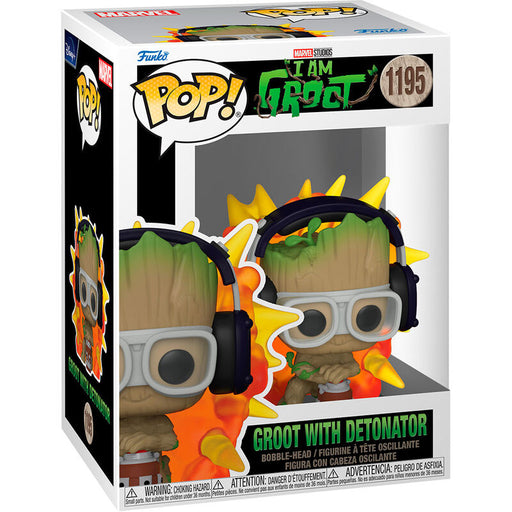 POP figure Marvel I am Groot - Groot with Detonator-0