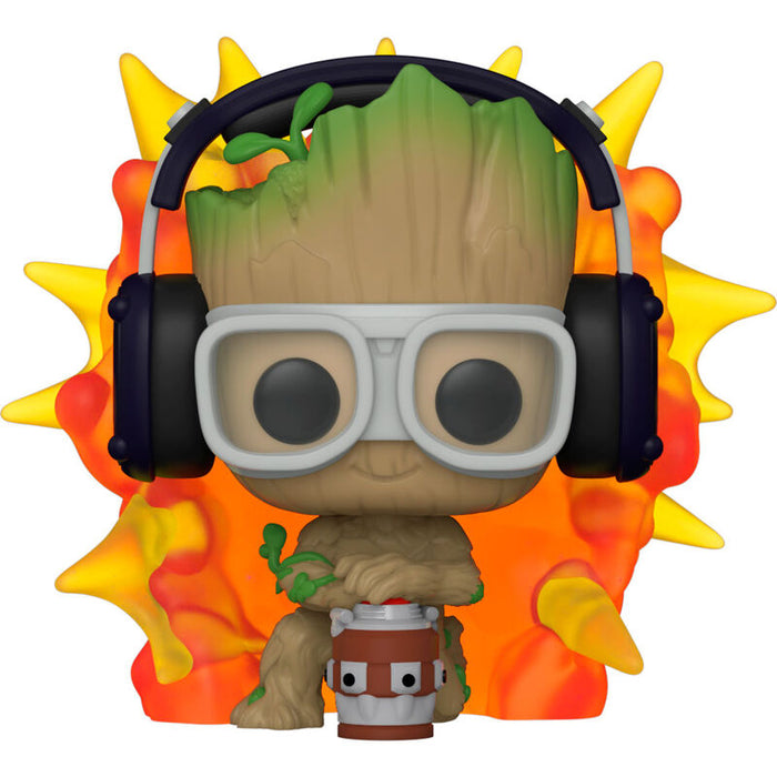 POP figure Marvel I am Groot - Groot with Detonator-1
