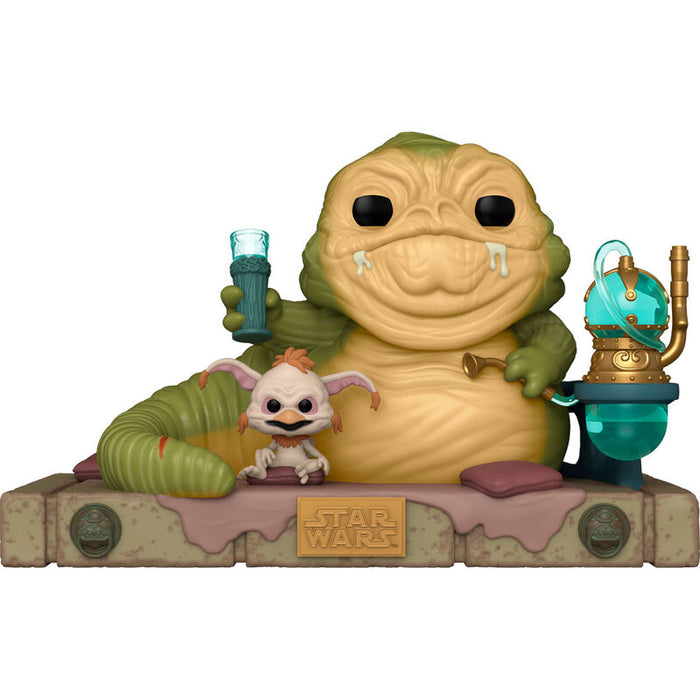 POP figure Star Wars 40th Jabba The Hutt & Salacious B Crumb-1