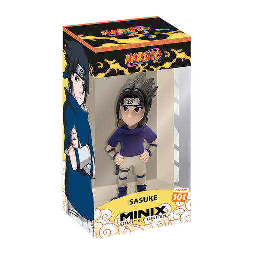 Naruto Shippuden Sasuke Uchiha Minix figure 12cm-0