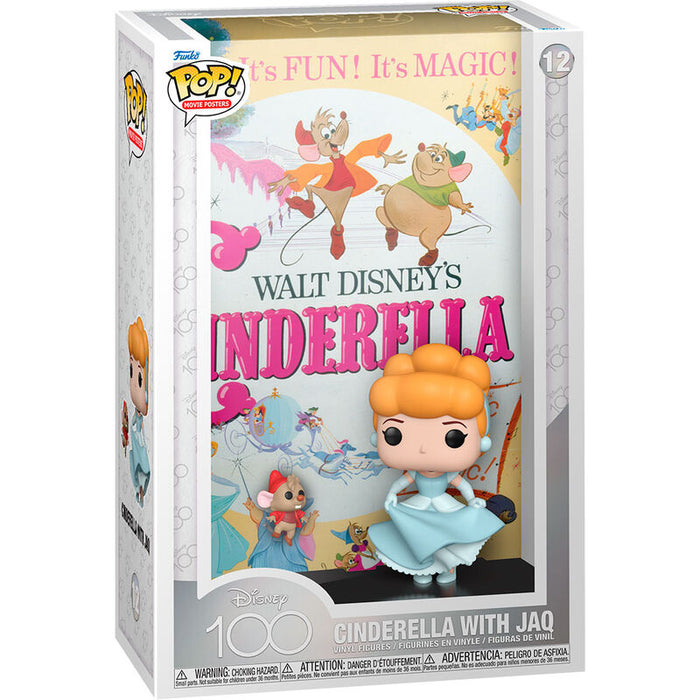 POP figure Movie Poster Disney 100th Anniversary Cinderella-1