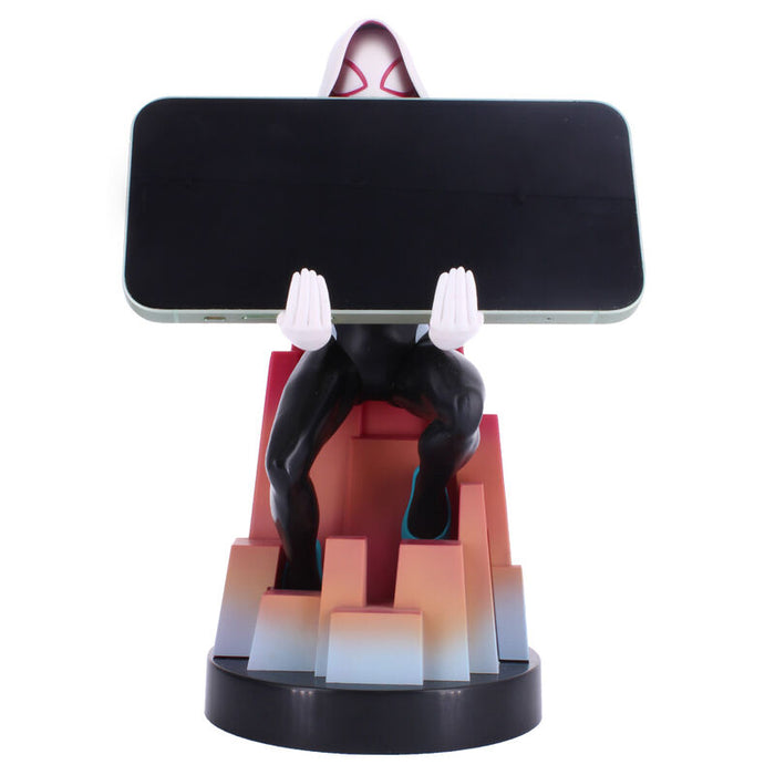 Marvel Spiderman Spider Gwen figure clamping bracket Cable guy 20cm-9
