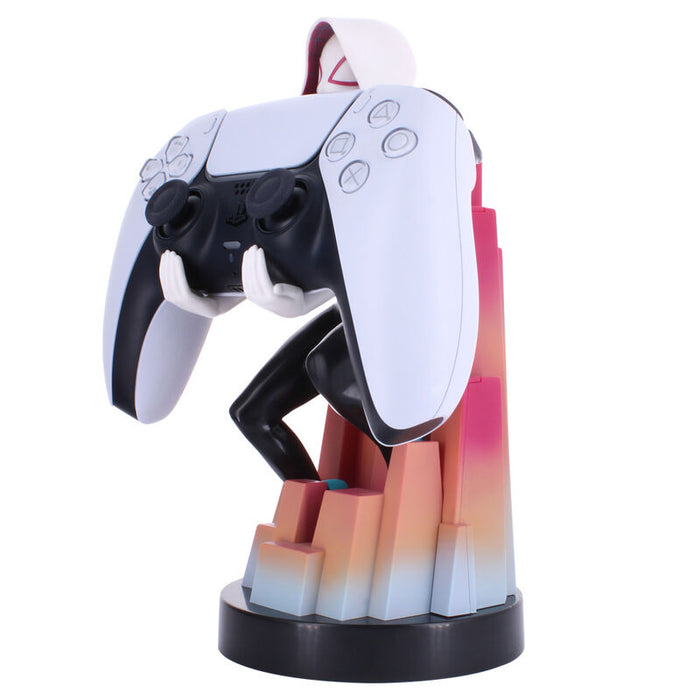 Marvel Spiderman Spider Gwen figure clamping bracket Cable guy 20cm-12