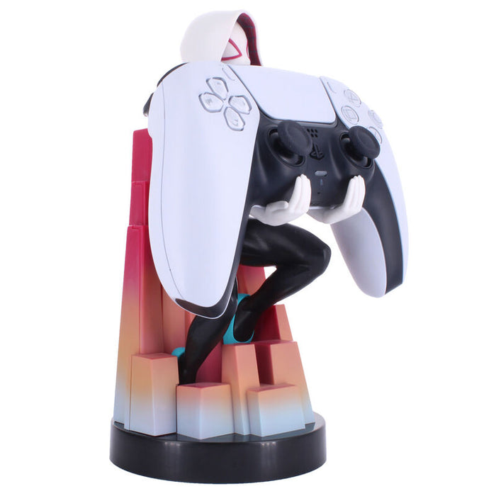 Marvel Spiderman Spider Gwen figure clamping bracket Cable guy 20cm-13