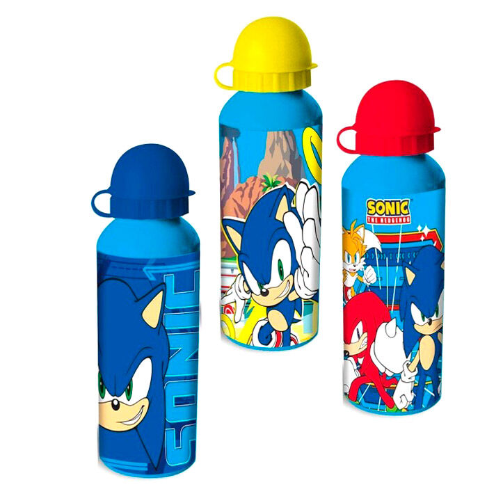Sonic The Hedgehog aluminium bottle 500ml assorted product image