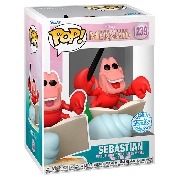 POP figure Disney Little Mermaid Sebastian Exclusive-1