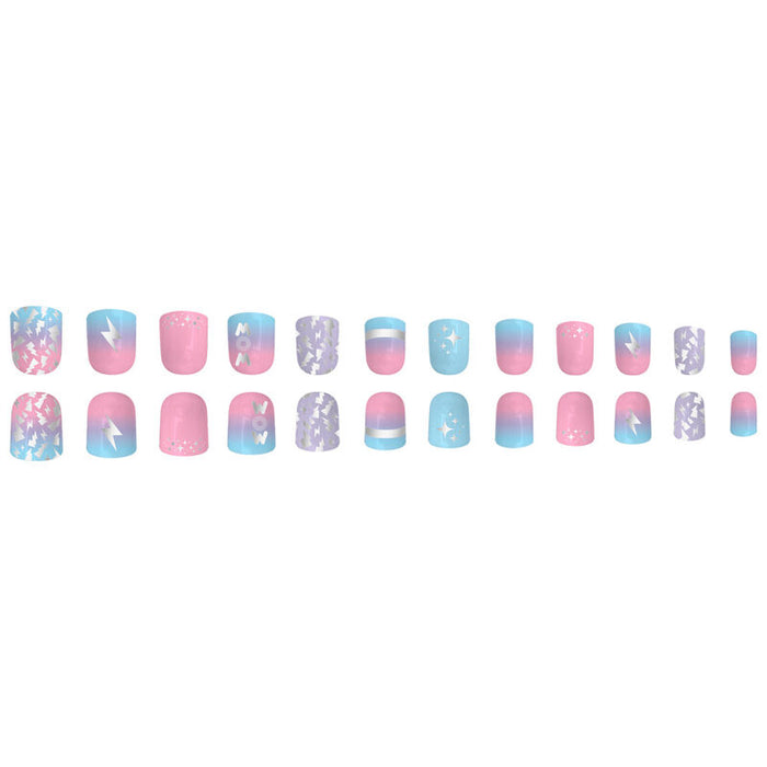 Wow Generation set 24 adhesive nails-1