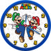 Super Mario Bros wall clock-1