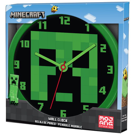 Minecraft wall clock-1