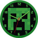Minecraft wall clock-2