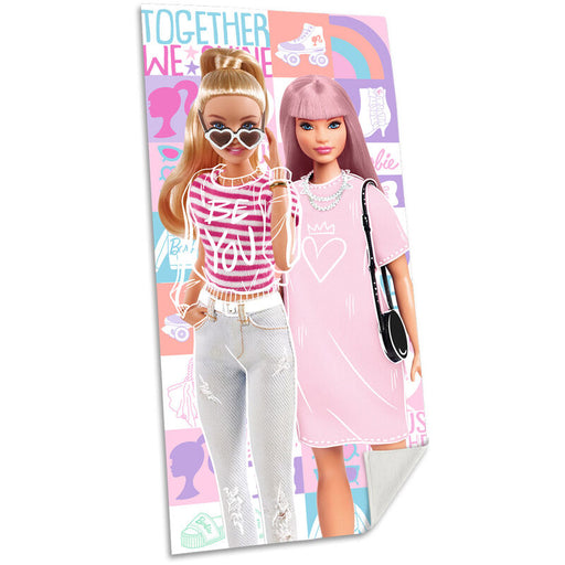 Barbie cotton beach towel-0