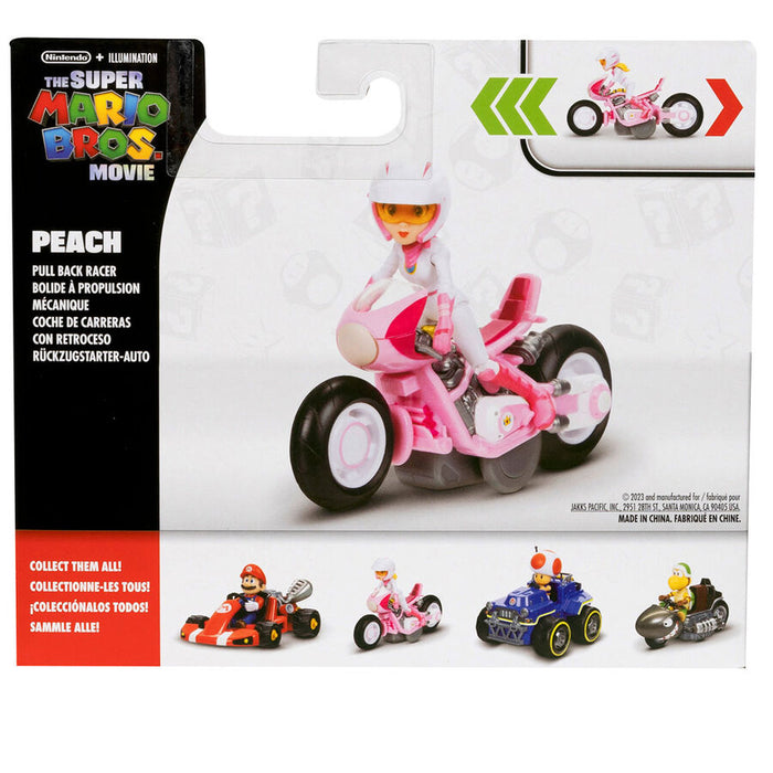 Mario Kart The Movie Peach Kart figure 7cm-7