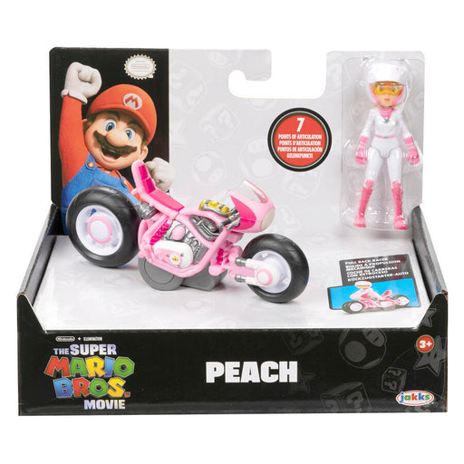Mario Kart The Movie Peach Kart figure 7cm-0