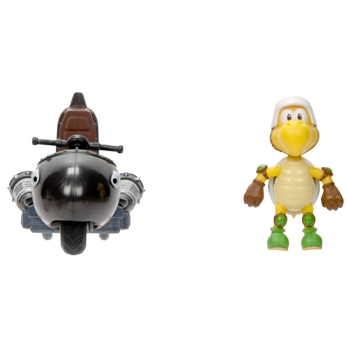 Mario Kart The Movie Koopa Troopa Kart  Kart figure 6cm-4
