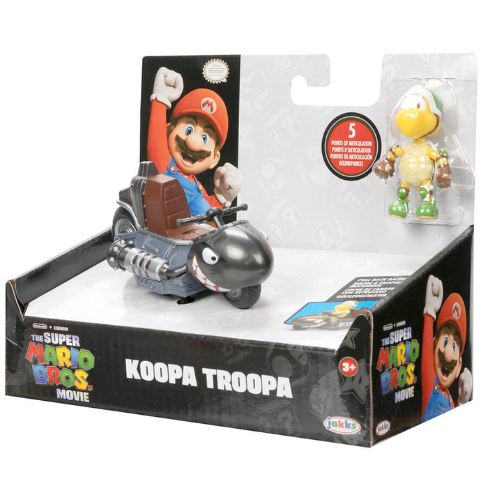 Mario Kart The Movie Koopa Troopa Kart  Kart figure 6cm-7