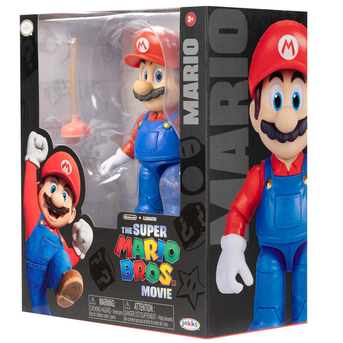 Super Mario Bros The Movie Super Mario figure 13cm-6