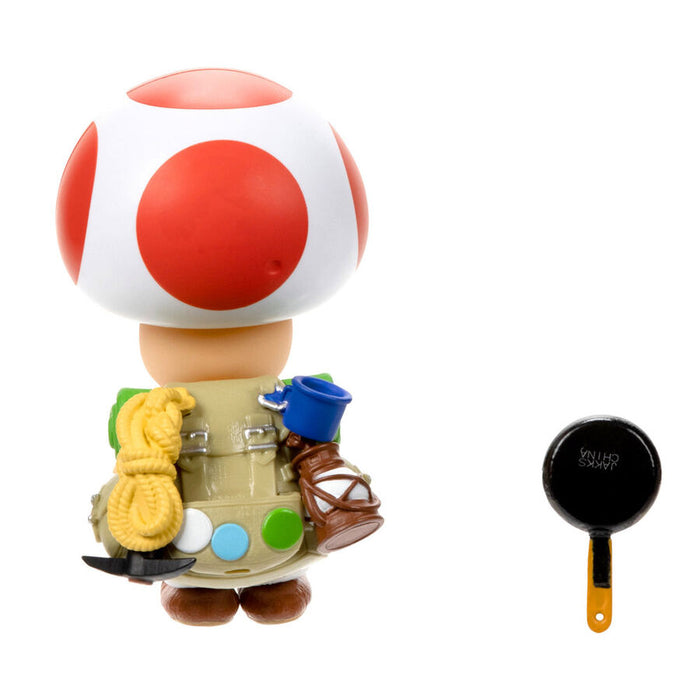 Super Mario Bros Toad figure 13cm-3