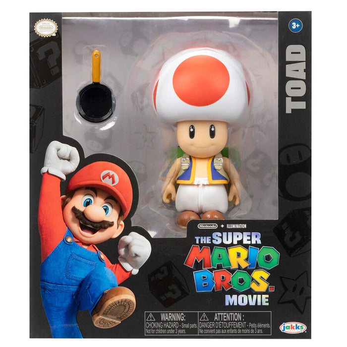 Super Mario Bros Toad figure 13cm-0