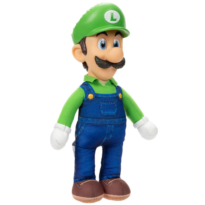Super Mario Bros Luigi plush toy 30cm-4