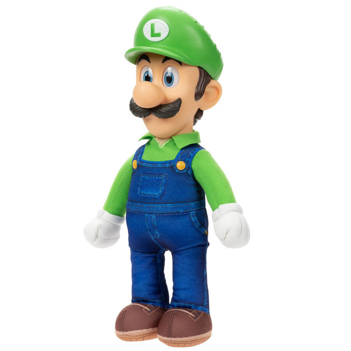 Super Mario Bros Luigi plush toy 30cm-4