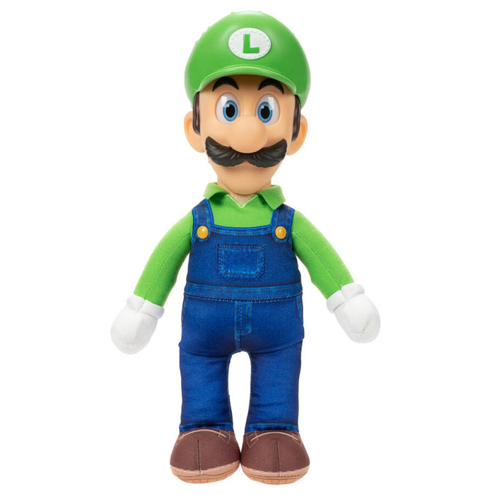 Super Mario Bros Luigi plush toy 30cm-7