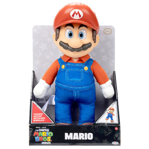 Super Mario Bros The Movie Super Mario plush toy 30cm-1