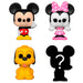 Blister 4 figures Bitty POP Disney Mickey-1