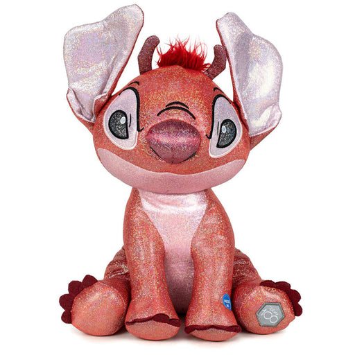 Disney 100th Anniversary Stitch Leroy Glitter plush toy 28cm-0
