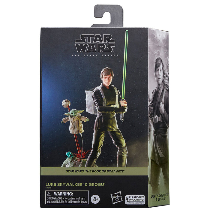 Star Wars The Book of Boba Fett Luke Skywalker & Grogu figure 15cm-2