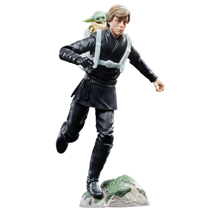 Star Wars The Book of Boba Fett Luke Skywalker & Grogu figure 15cm-3